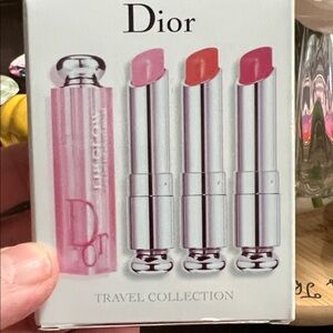 DIOR ADDICT Lip Glow Trio - Coral, Rosewood, and Orange